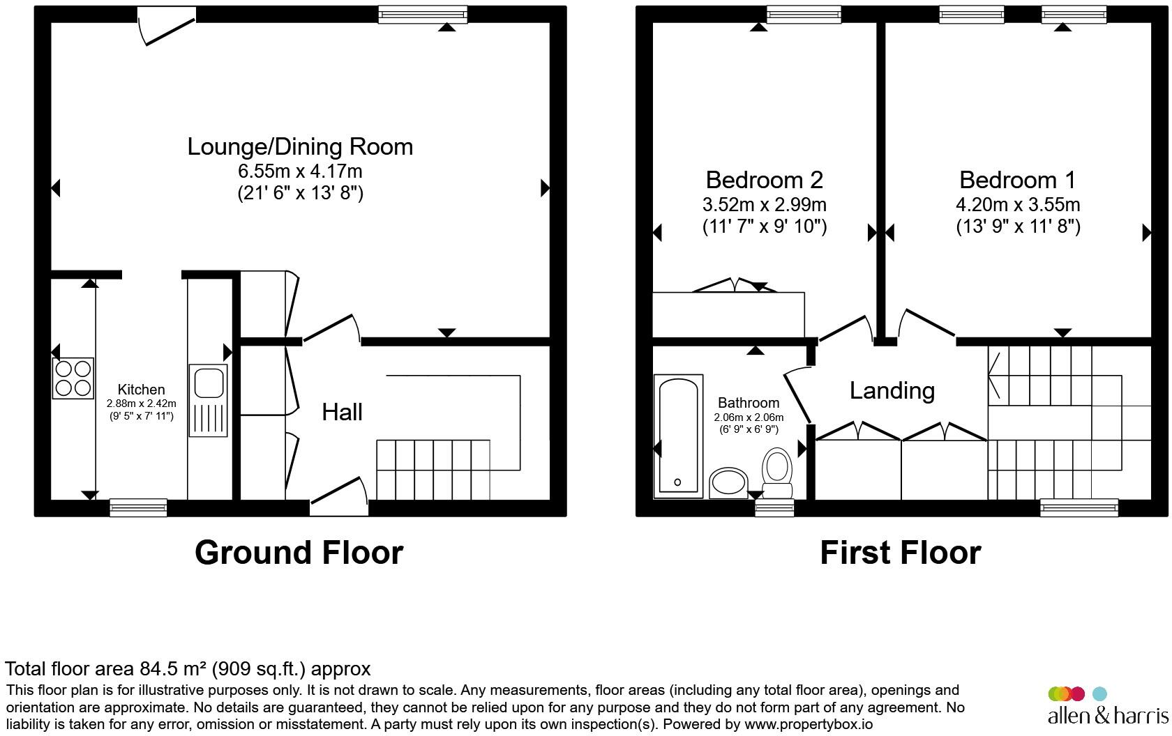 Busbiehead, Girdle Toll, Irvine floorplan