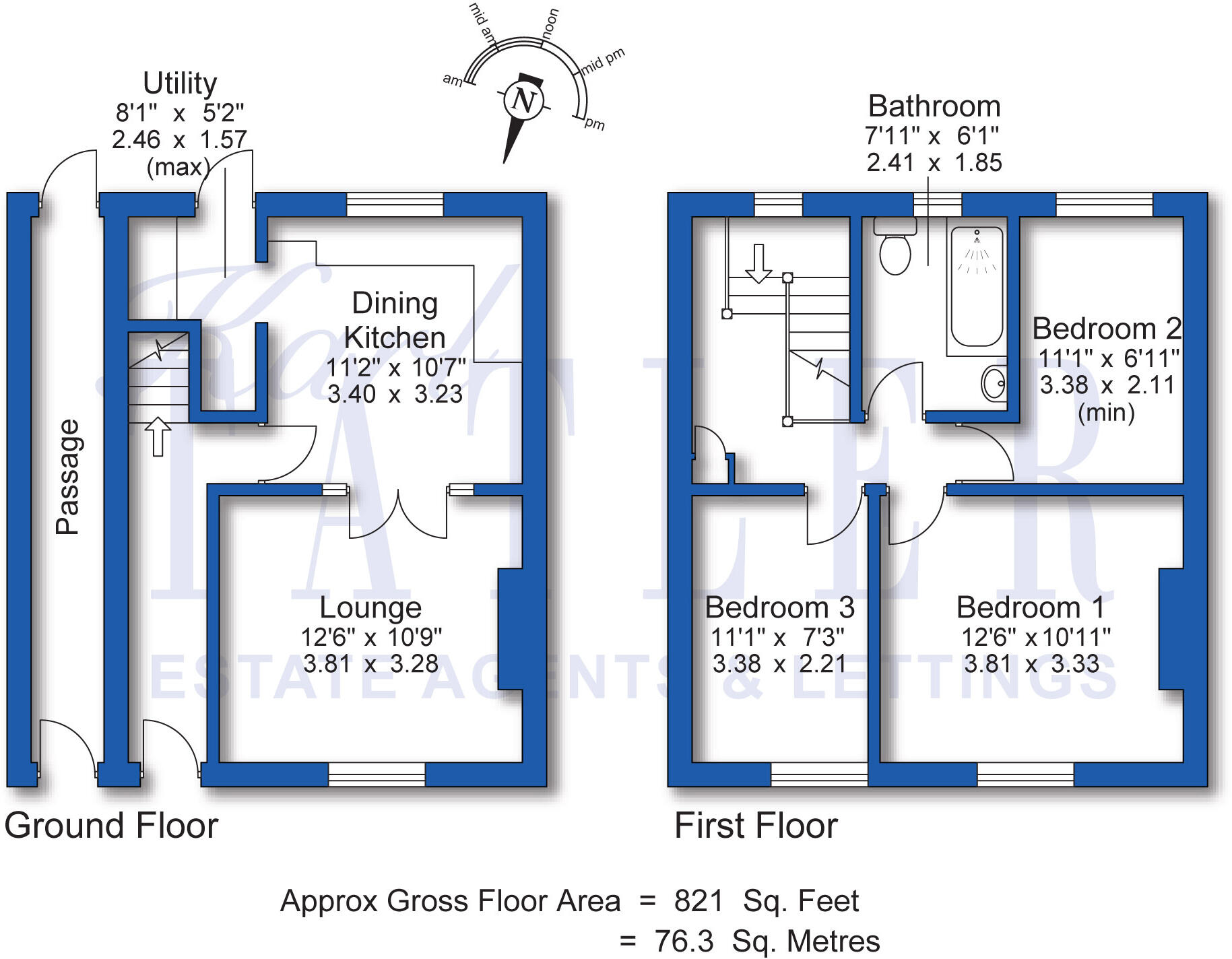 Hope Street, New Brighton, Wirral floorplan