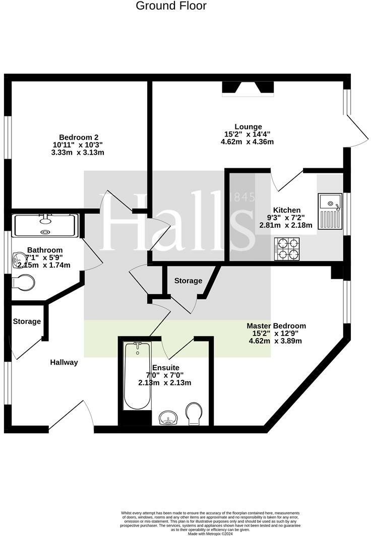 Jebb Court, Ellesmere. floorplan