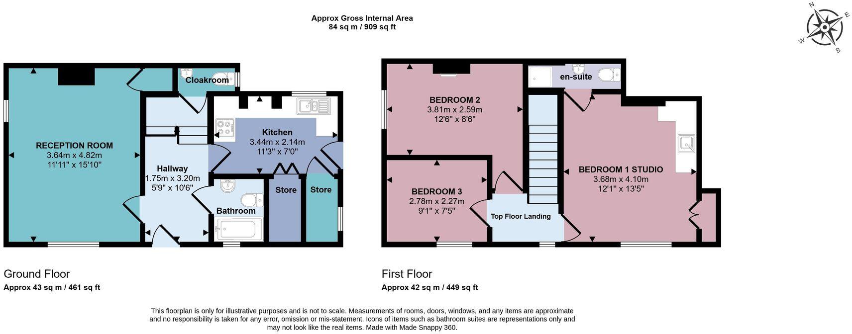 Firhill Road, London, SE6 floorplan