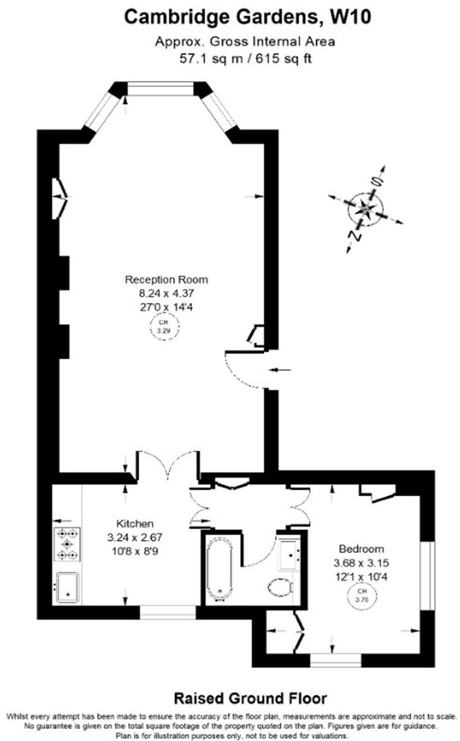 North Kensington, London, W10 floorplan