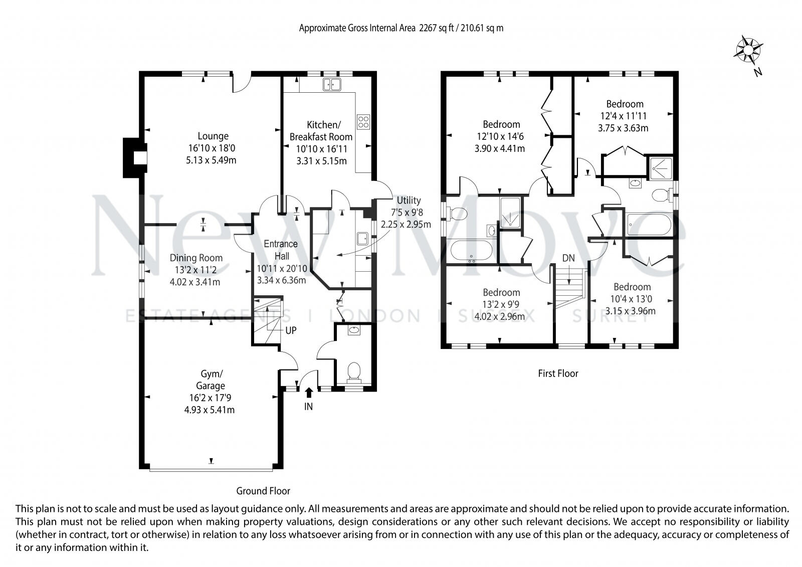 Borers Arms Road | Copthorne | RH10 | New Move Estate Agency floorplan