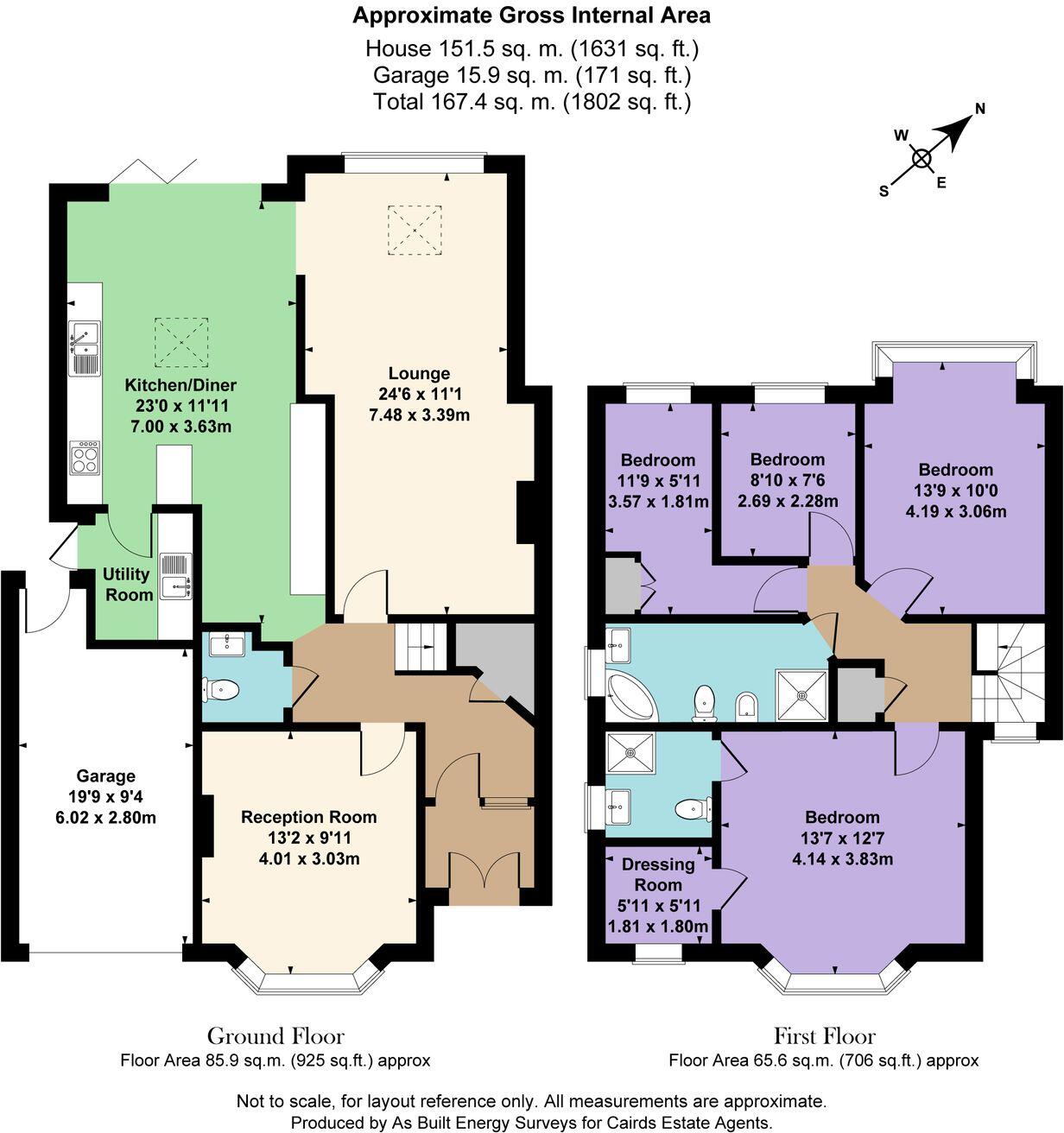 Craddocks Avenue, Ashtead, KT21 floorplan