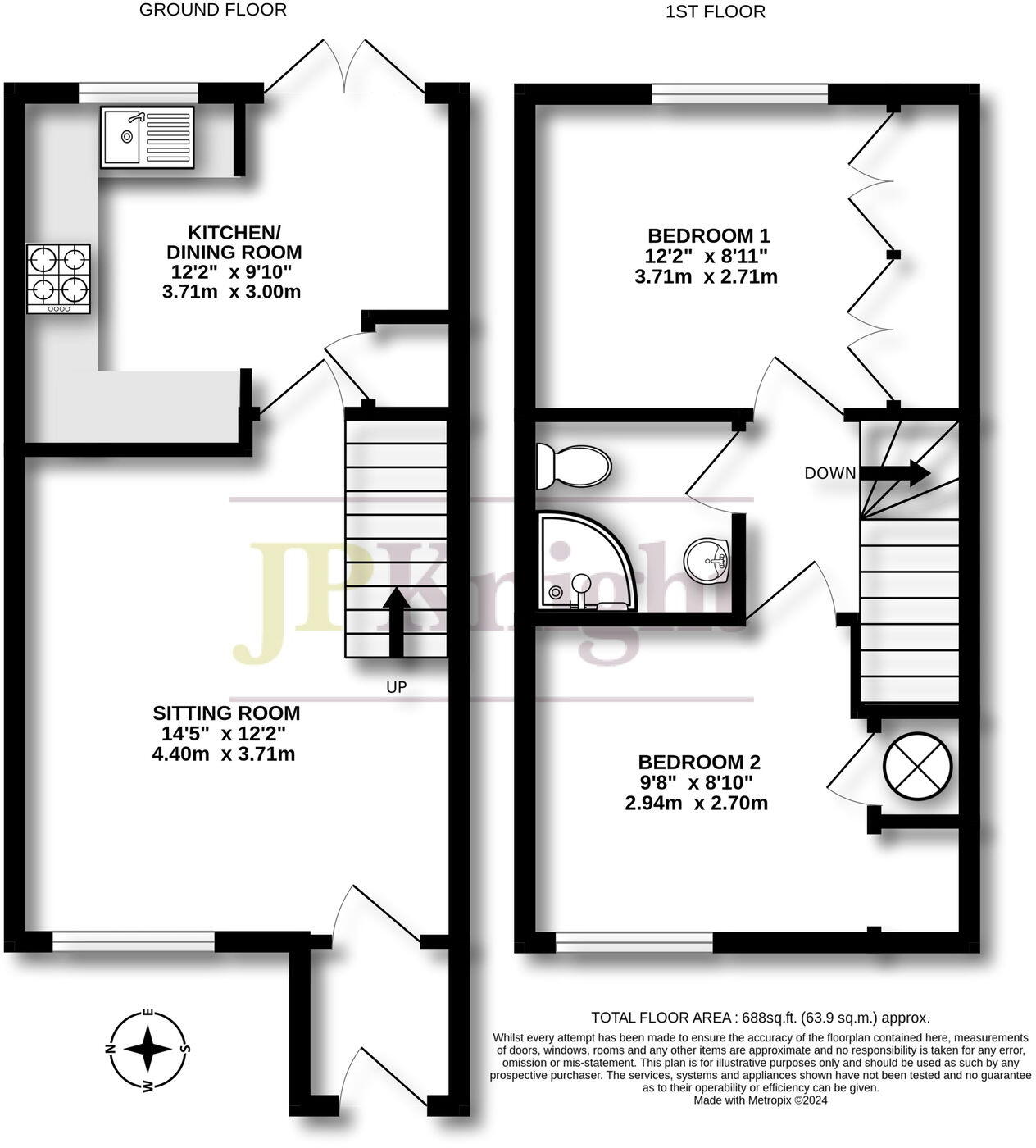 Wallingford, OX10 0PL floorplan