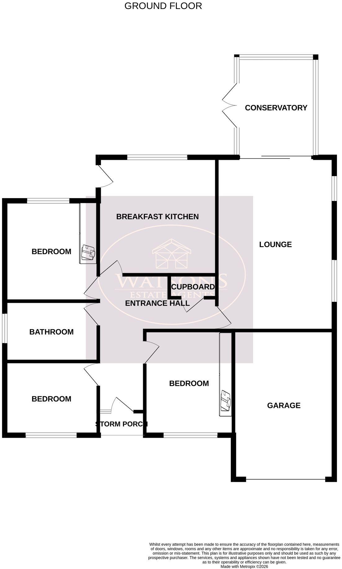 Sharrard Close, Underwood, Nottingham, NG16 floorplan