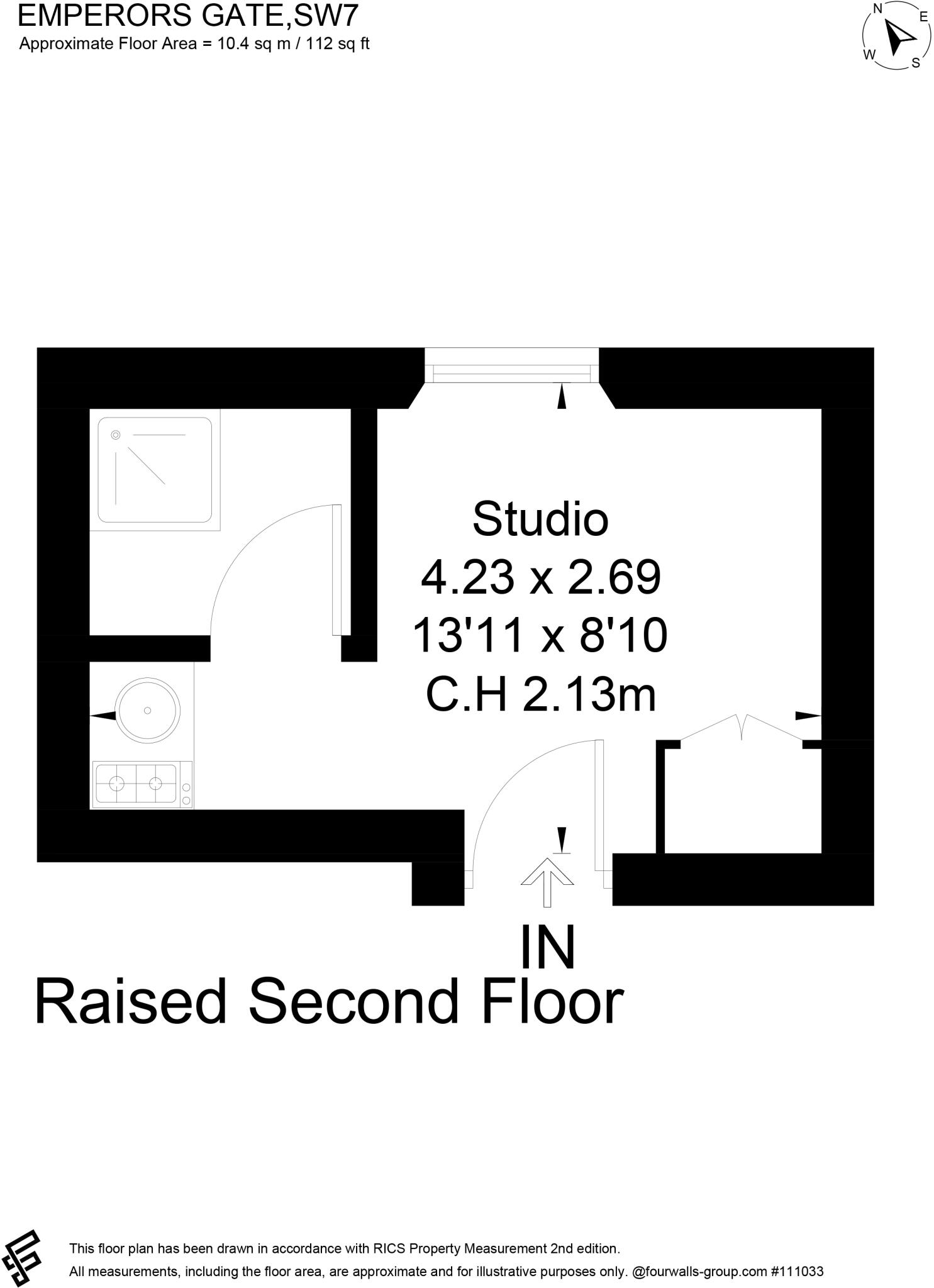 Emperors Gate, London, SW7 4HJ floorplan