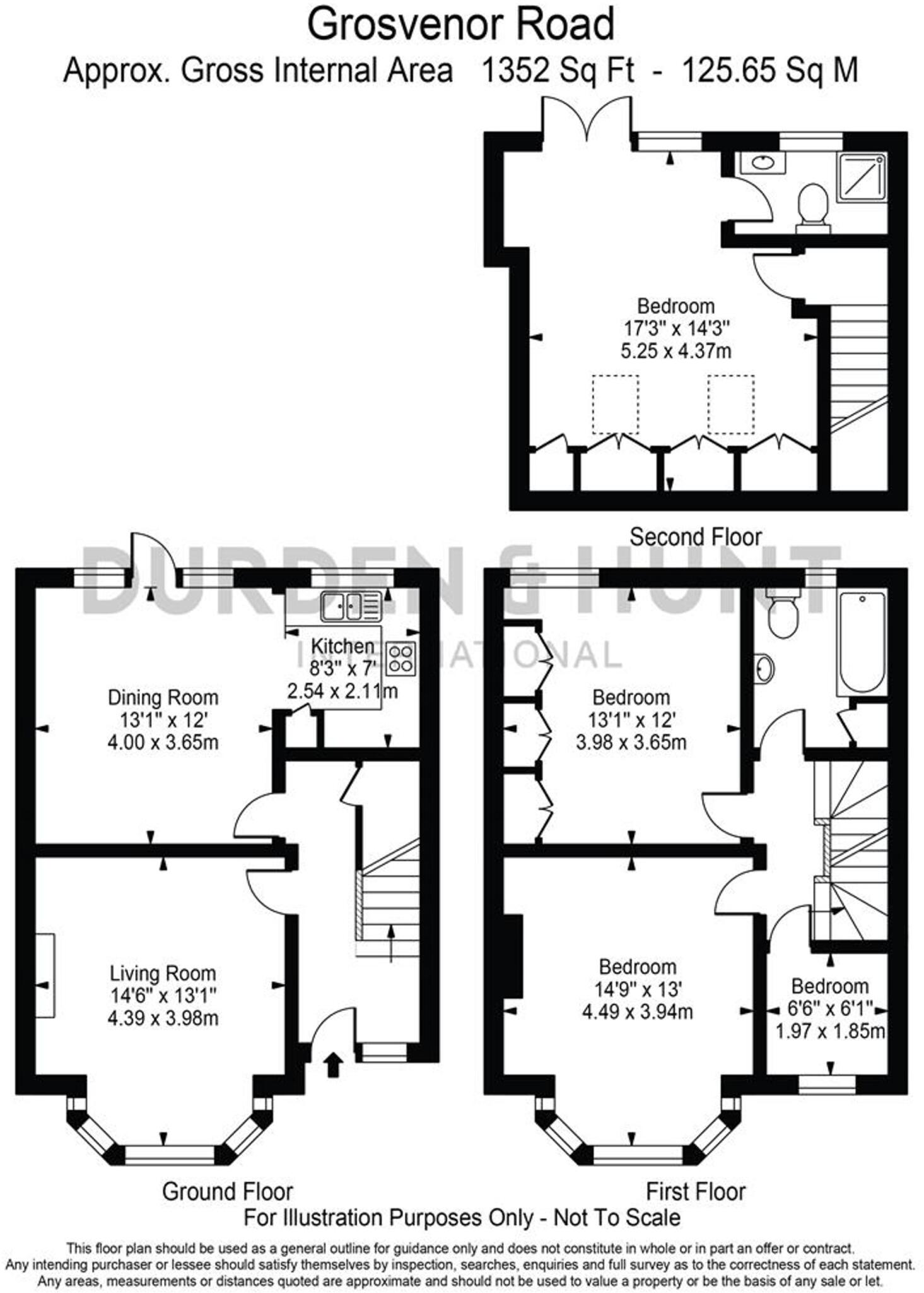 Grosvenor Road, London, E11 floorplan