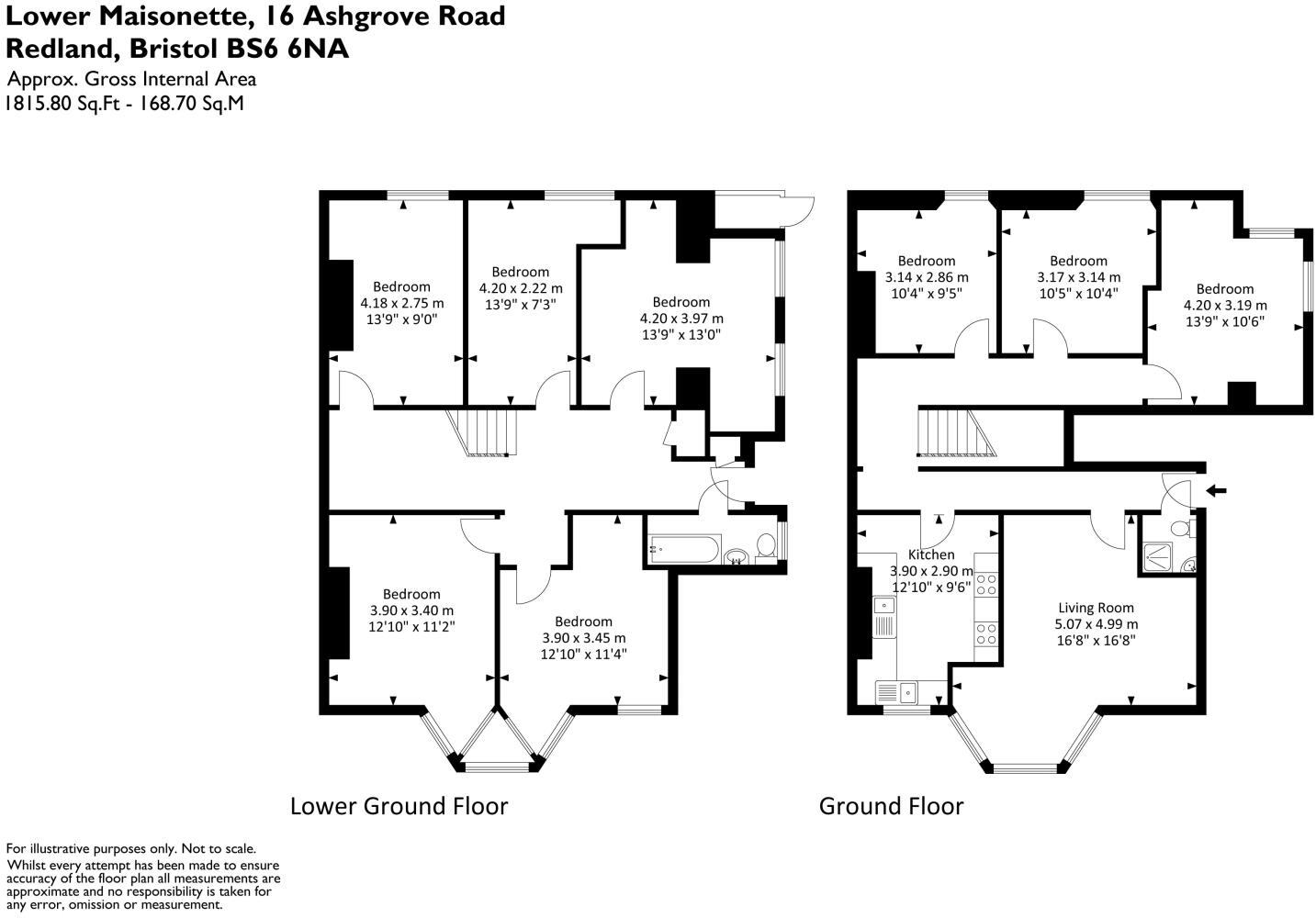 Ashgrove Road, Redland, Bristol, BS6 floorplan