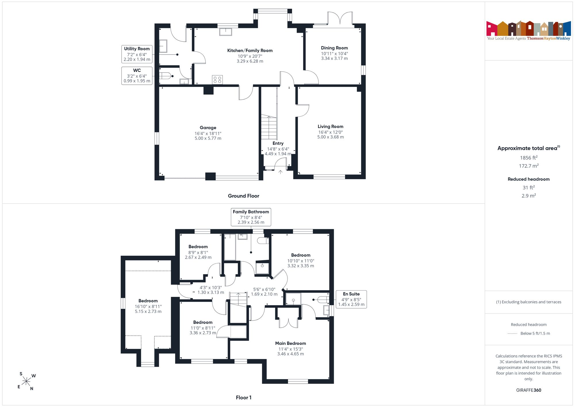 14 Hardknott Gardens, Kendal floorplan