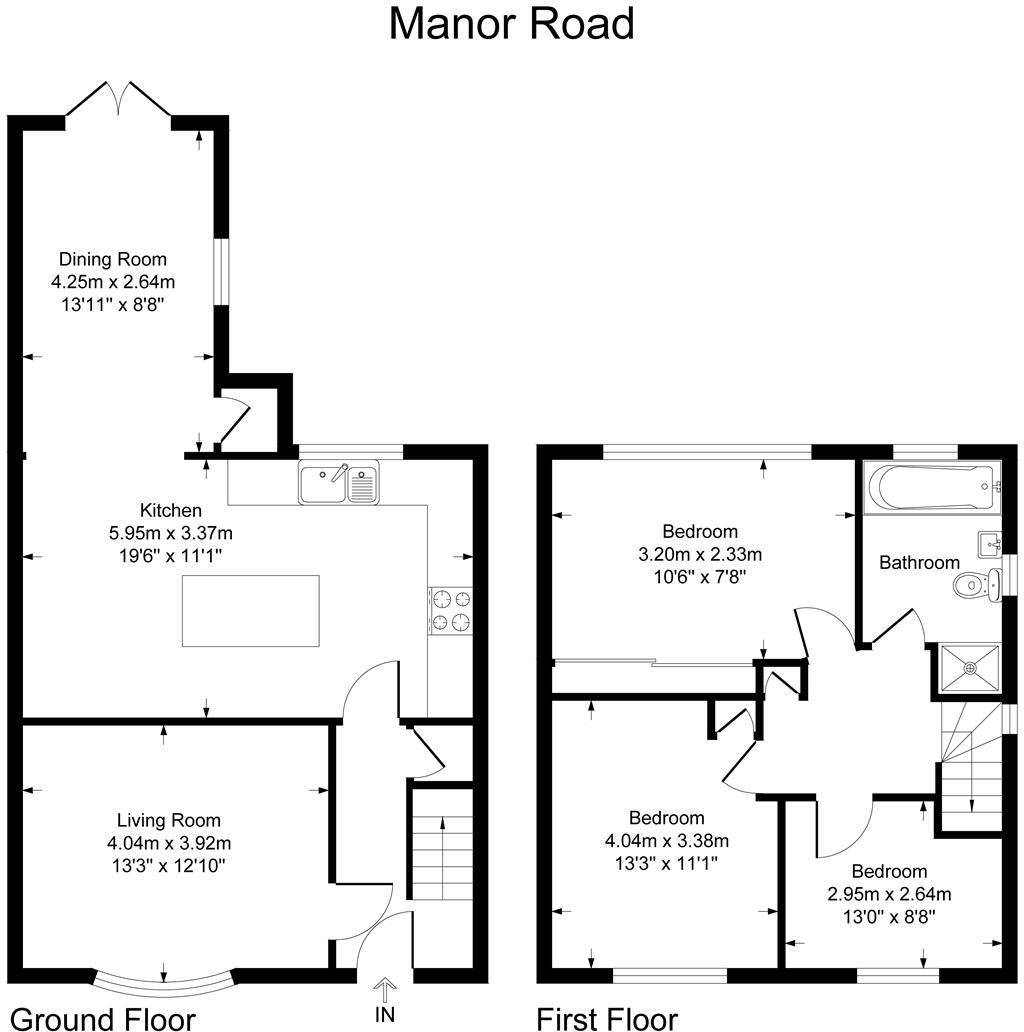 Manor Road, Benfleet floorplan