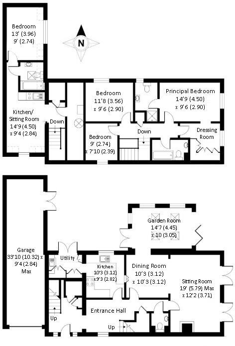 Kingston St. Mary, Taunton floorplan