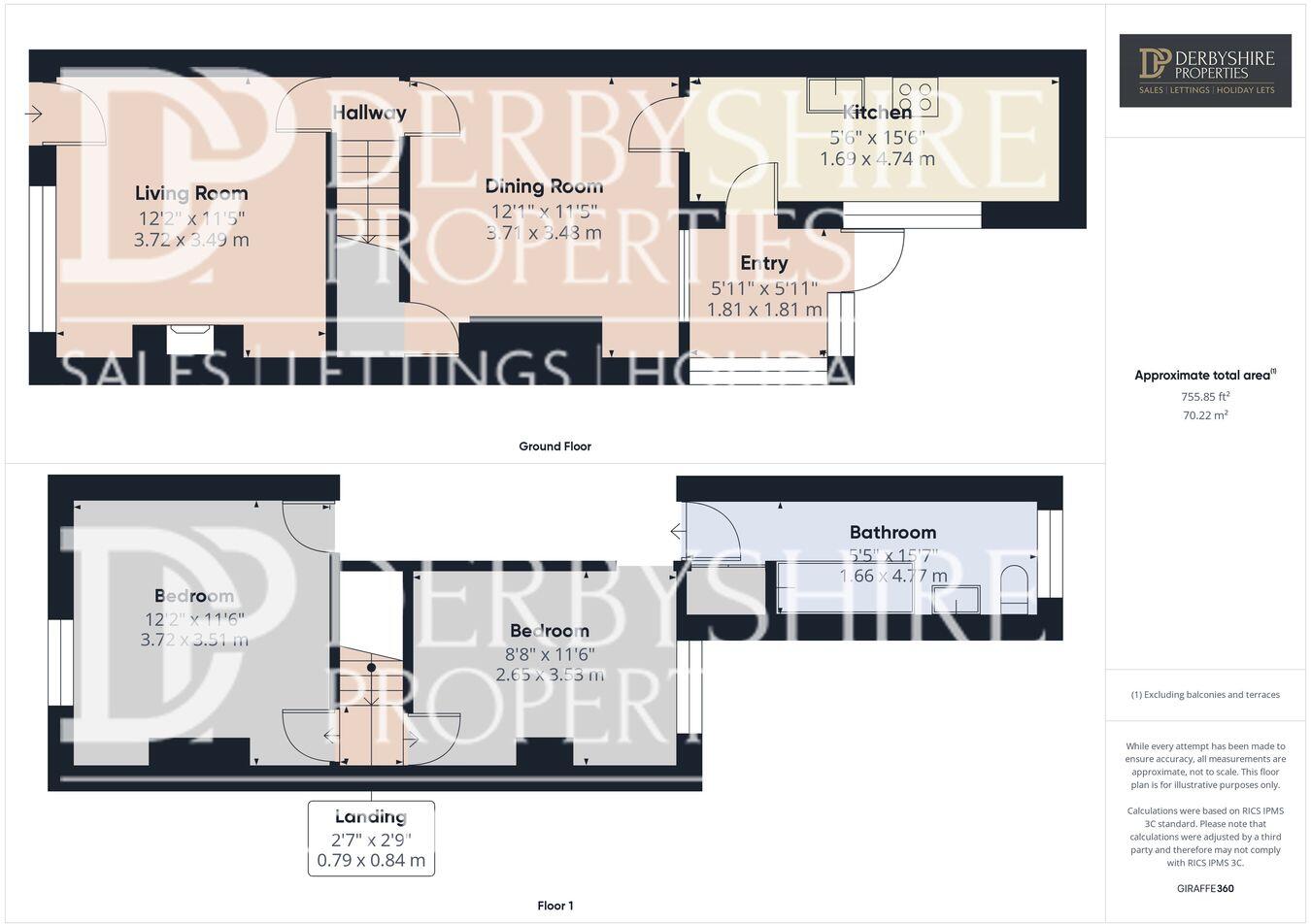 New Street, Higham, Alfreton, DE55 floorplan