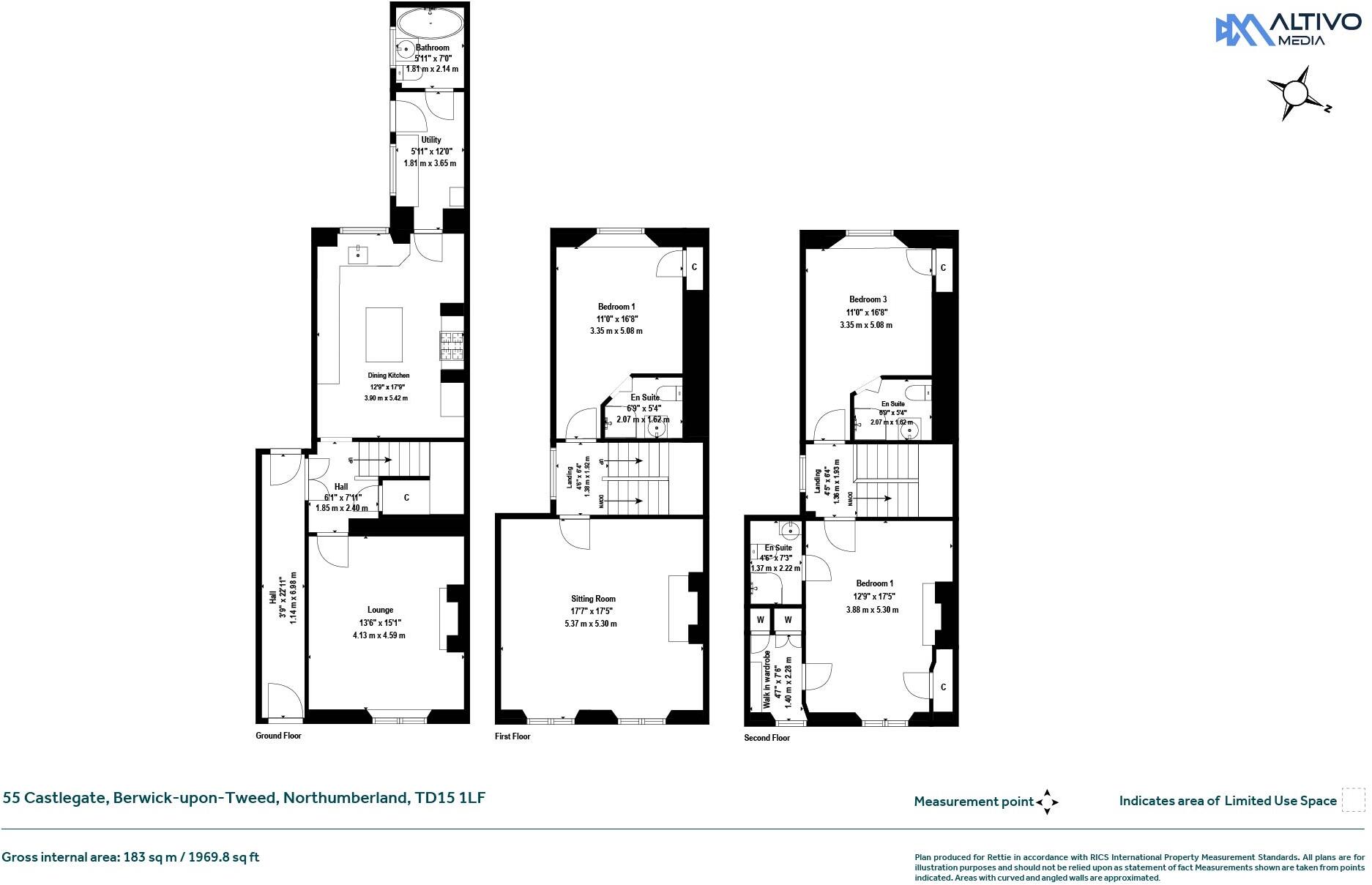 Castlegate, Berwick-upon-Tweed, Northumberland floorplan