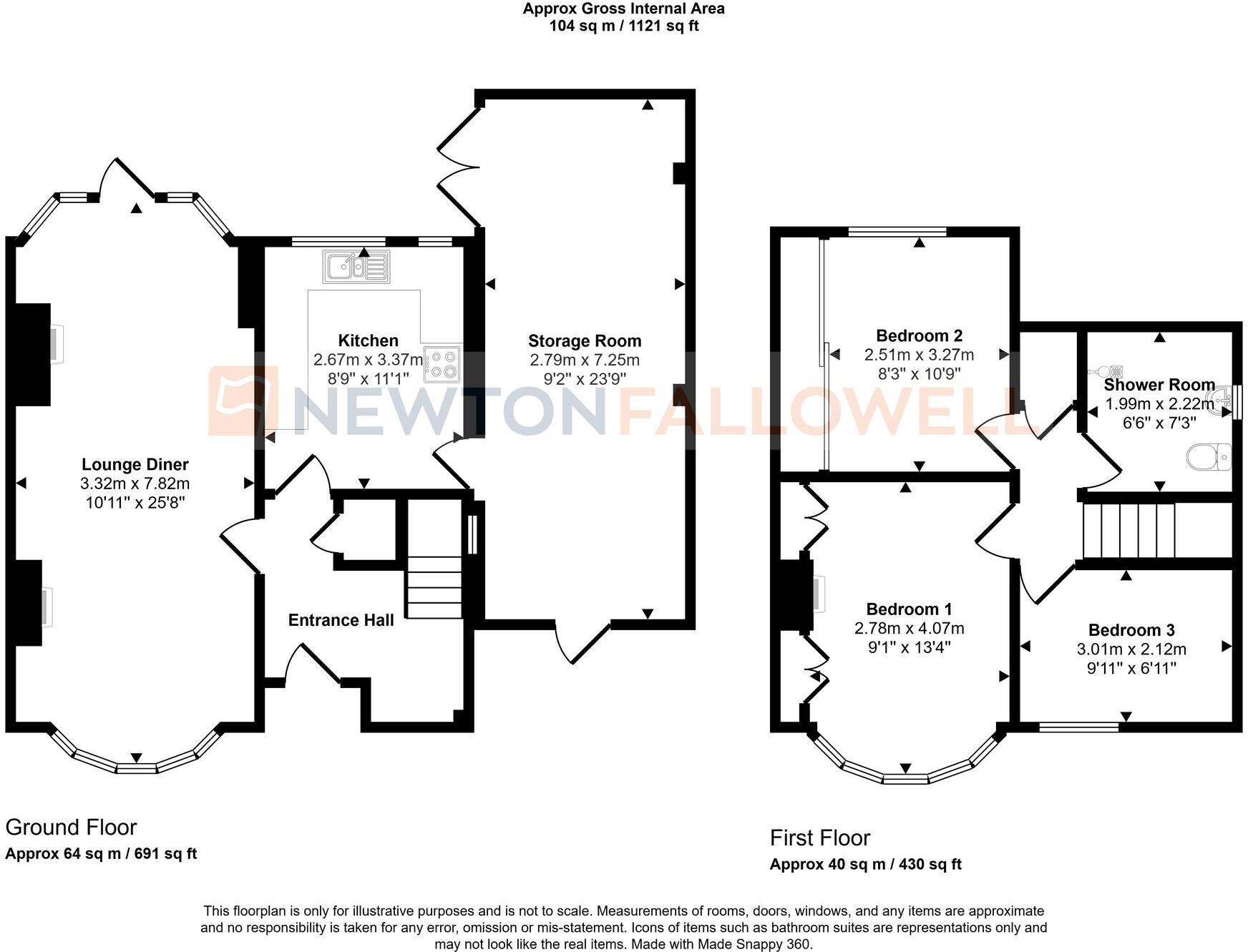 Arundel Road, Walton, Peterborough, PE4 floorplan