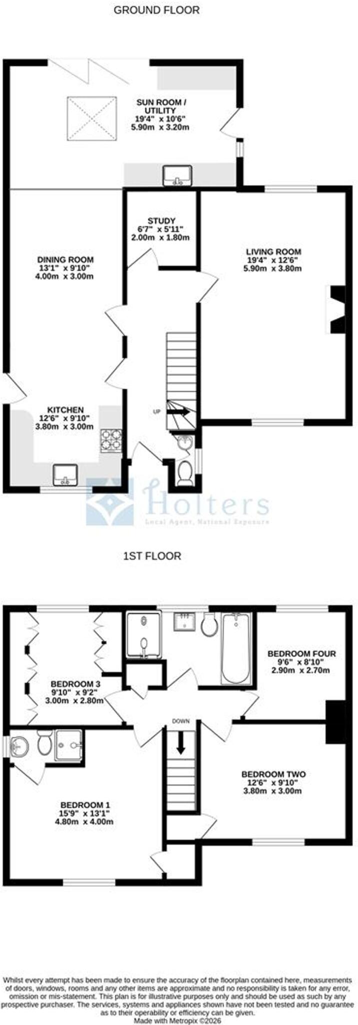 14, Dol Las, Abermule, SY15 floorplan