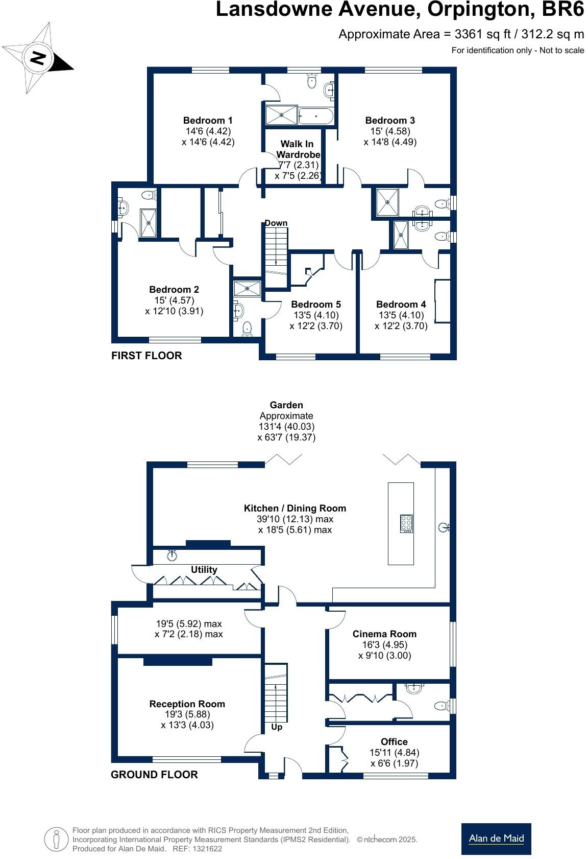 Lansdowne Avenue, Orpington floorplan