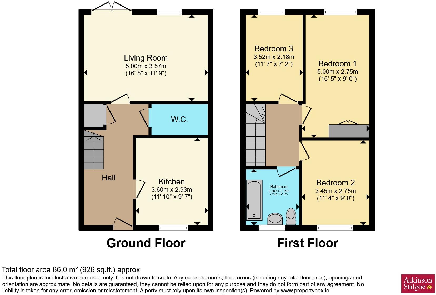 Broadwell Heights, Coventry floorplan