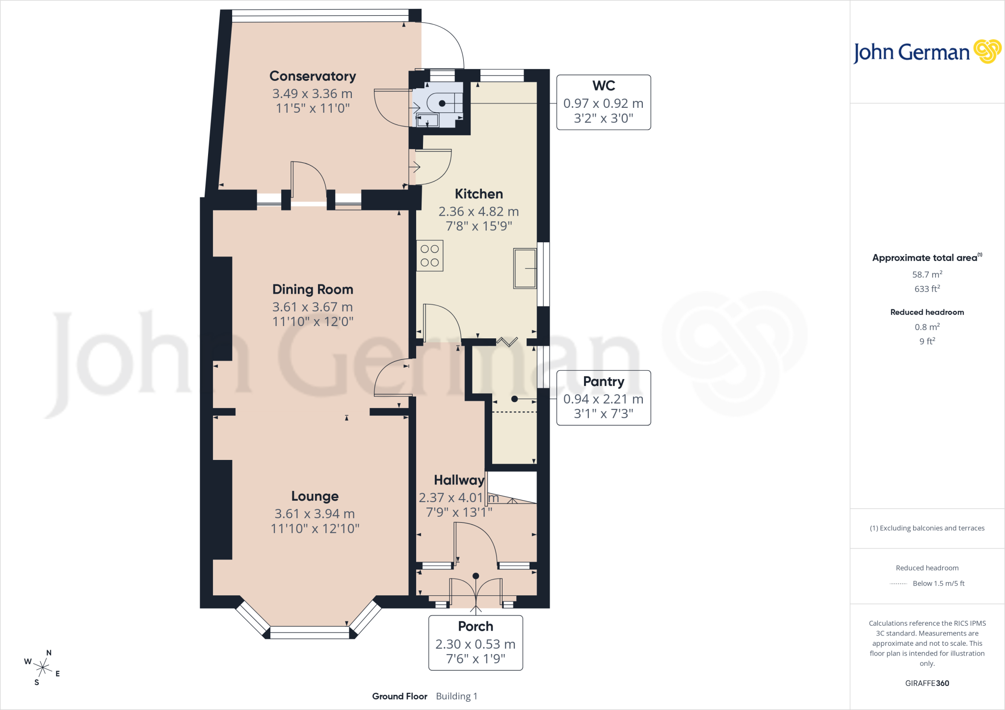 The Green, Barton Under Needwood floorplan