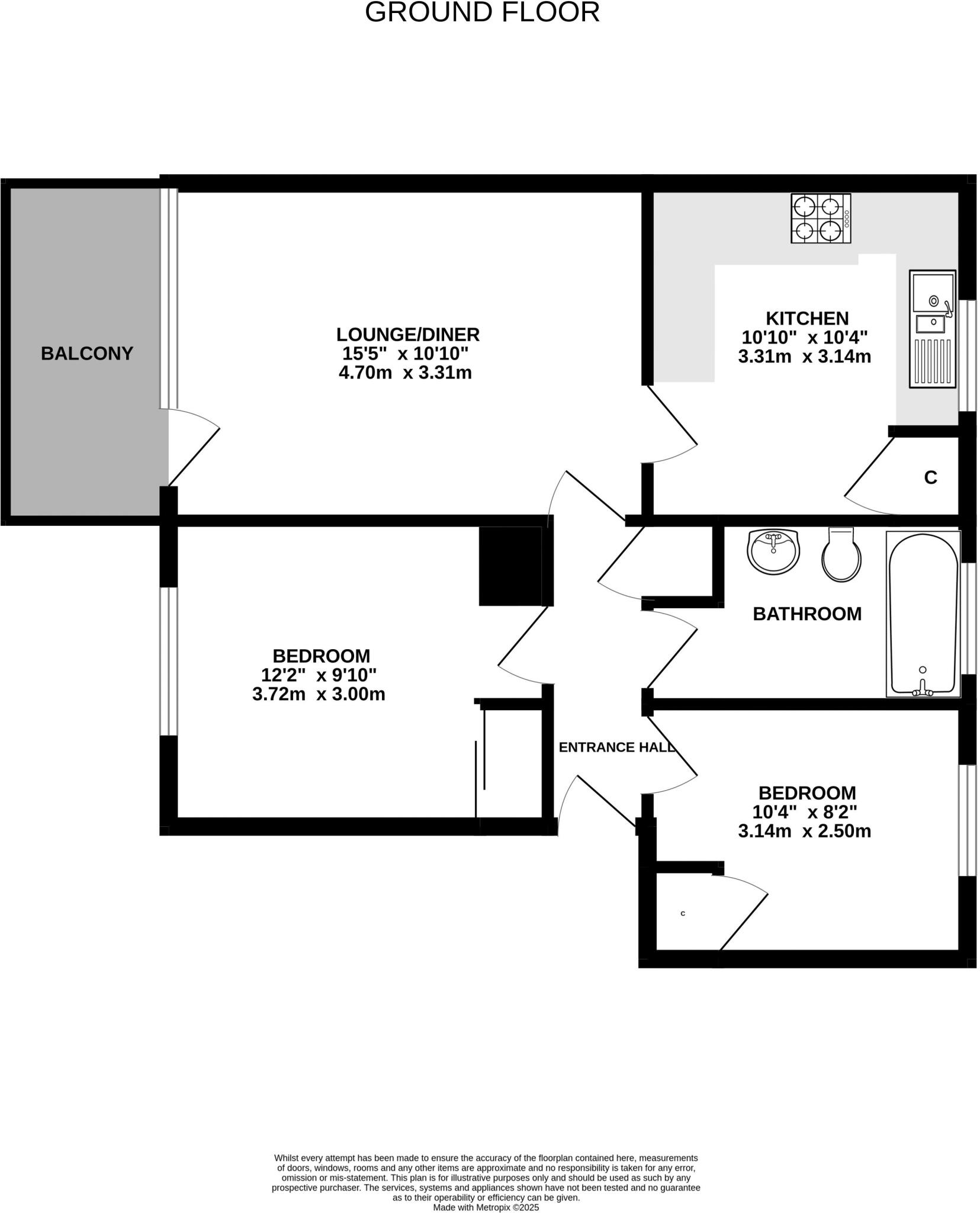 Ives Road, Norwich floorplan