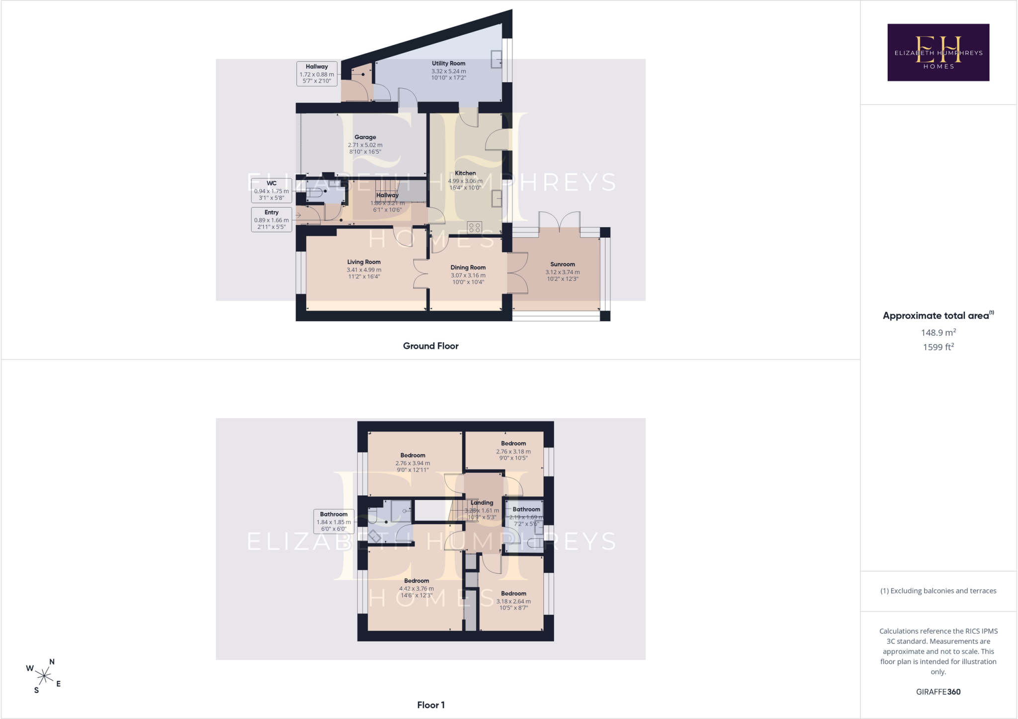 Church View, Longhorsley, Morpeth, Northumberland floorplan