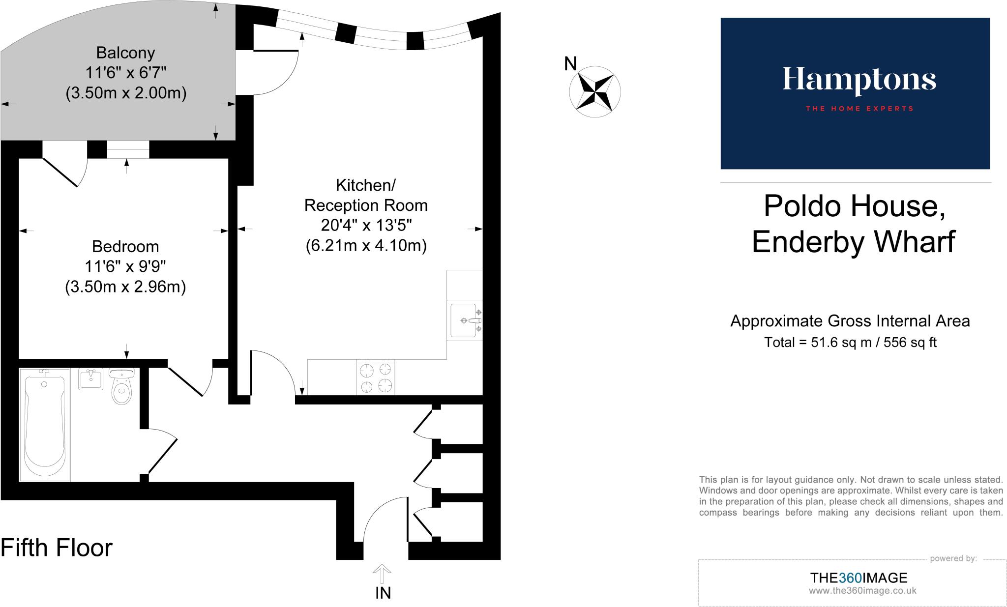 Cable Walk London SE10 floorplan