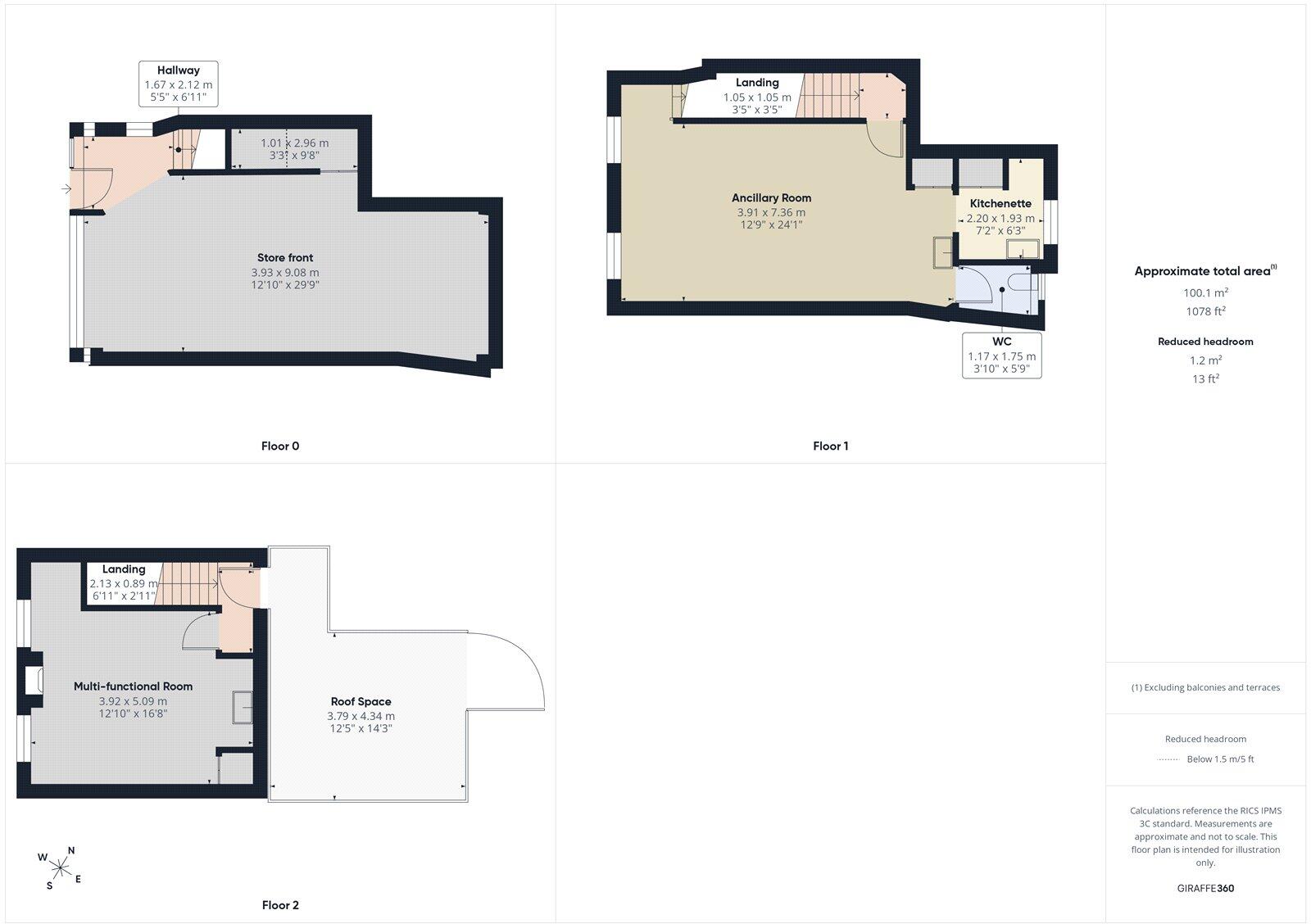 St. Mary Street, Bridgwater, Somerset, TA6 floorplan