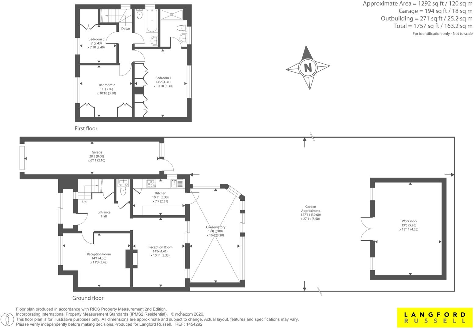 Woodlands Close, Swanley, Kent floorplan