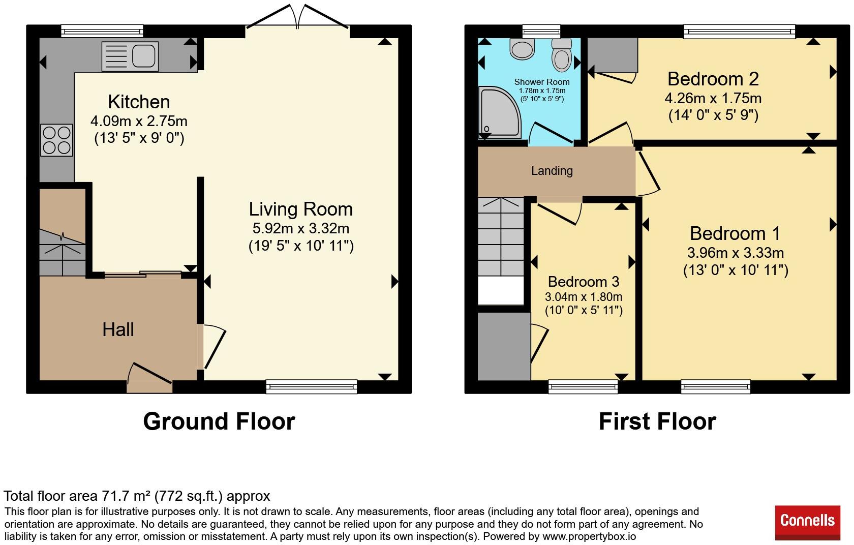 Broadmead Avenue, Northampton floorplan