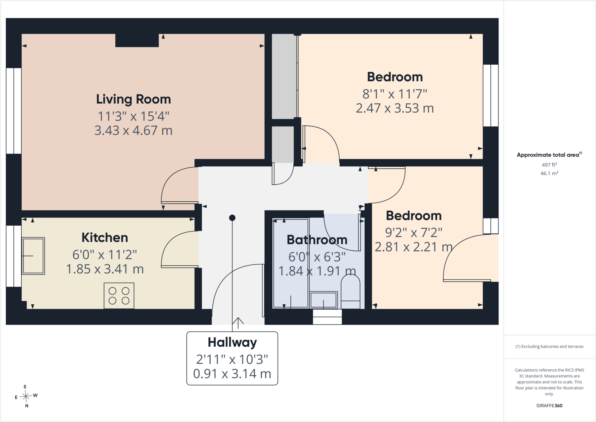 Danebridge Crescent, Oakwood floorplan