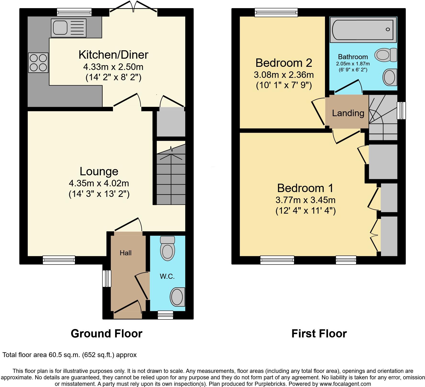 Quintus Place, Lincoln, LN6 floorplan