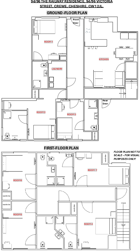 Victoria Street, Crewe, Cheshire East (IDEAL FOR BENTLEY INTERNS/APPRENTICES) floorplan