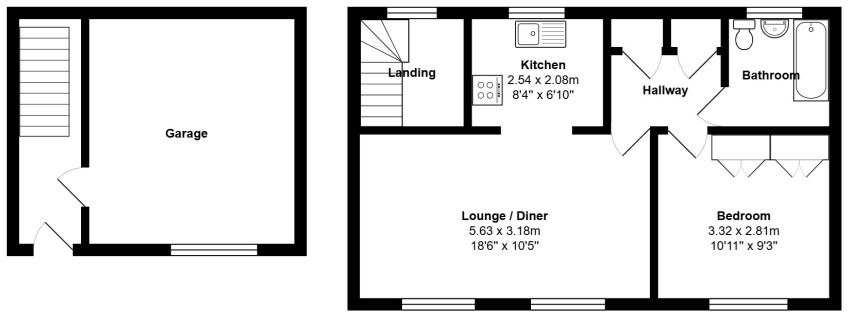 Roberts Close, Kesgrave floorplan