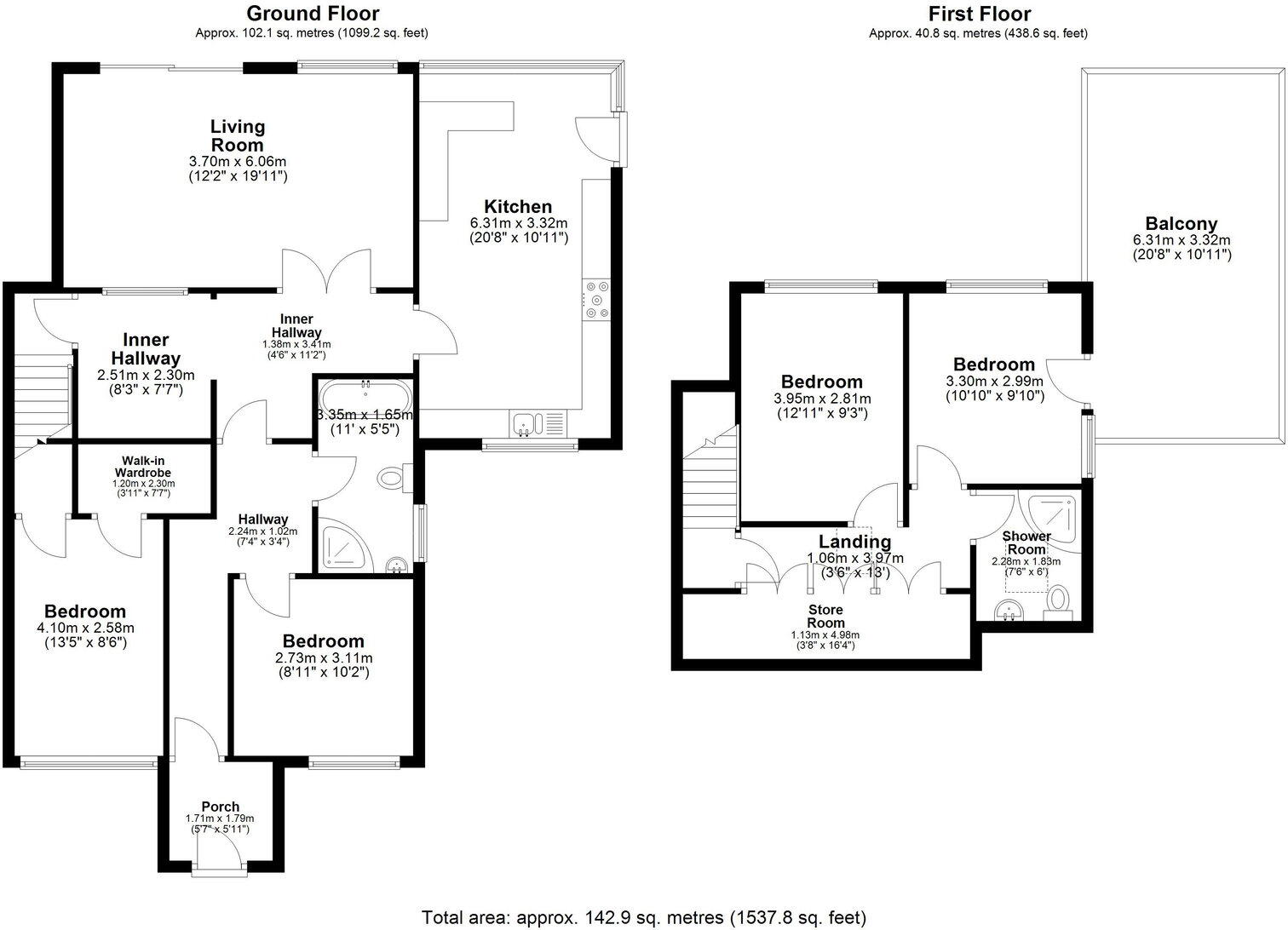 15, Kingston Close, Knott End-on-Sea, Poulton-le-fylde, FY6 0DJ floorplan