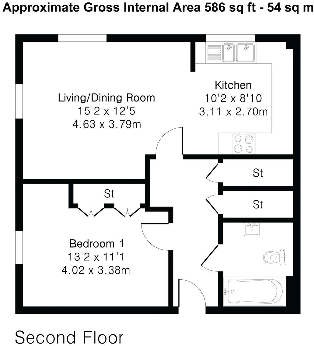 Cranleigh, GU6 8US floorplan