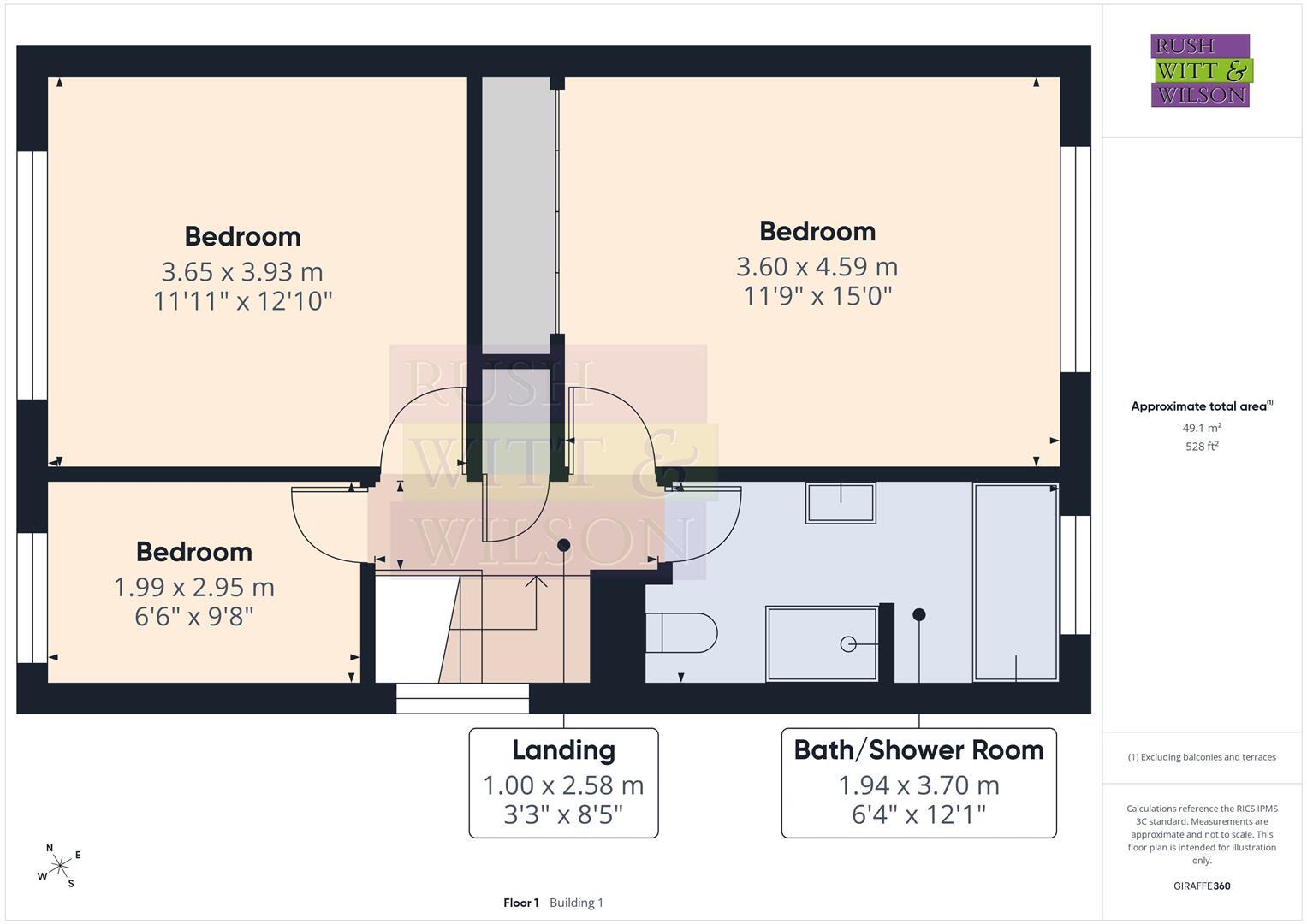 Heathlands, Westfield floorplan