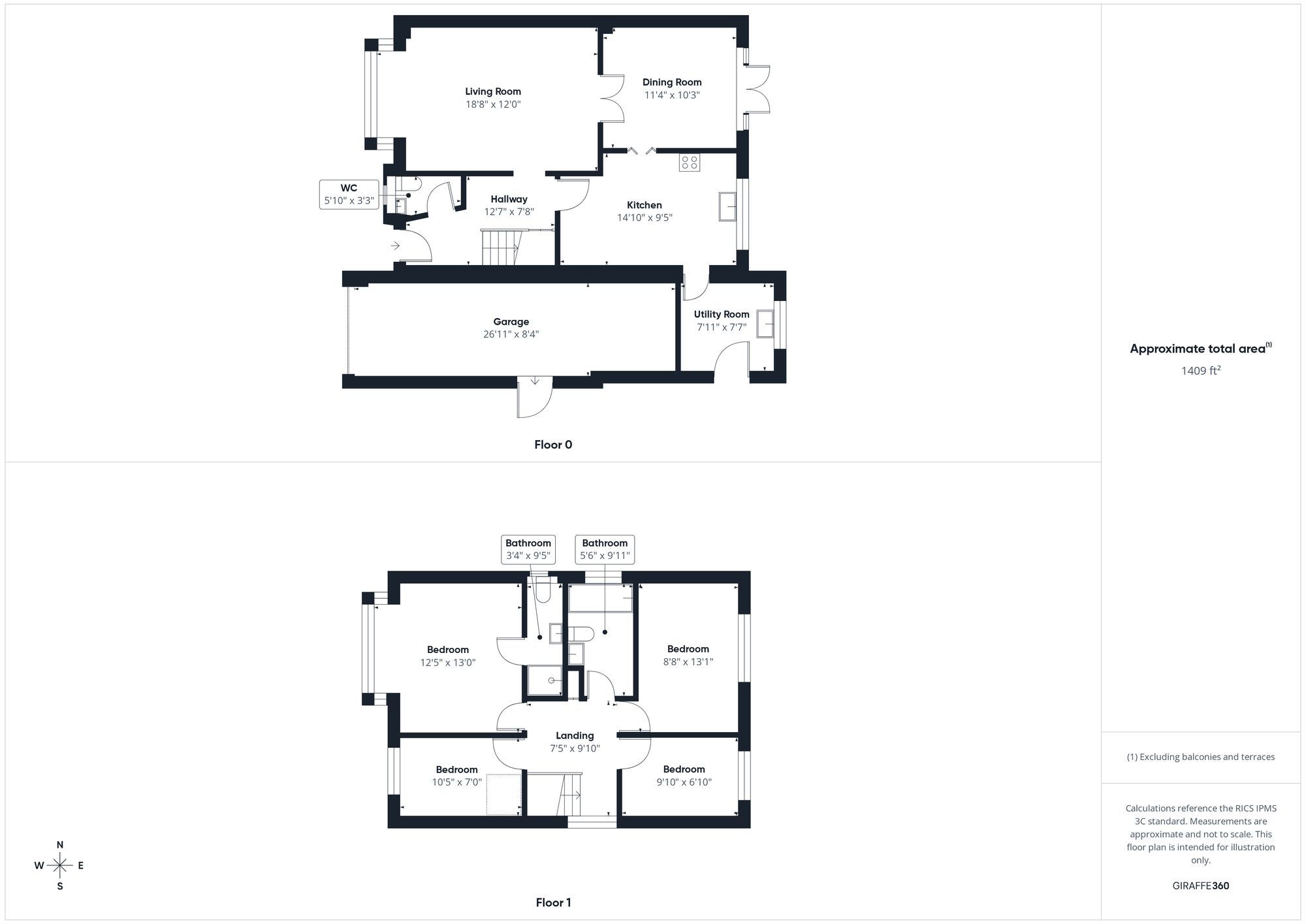 St. Michaels Way, Steeple Claydon, MK18 floorplan