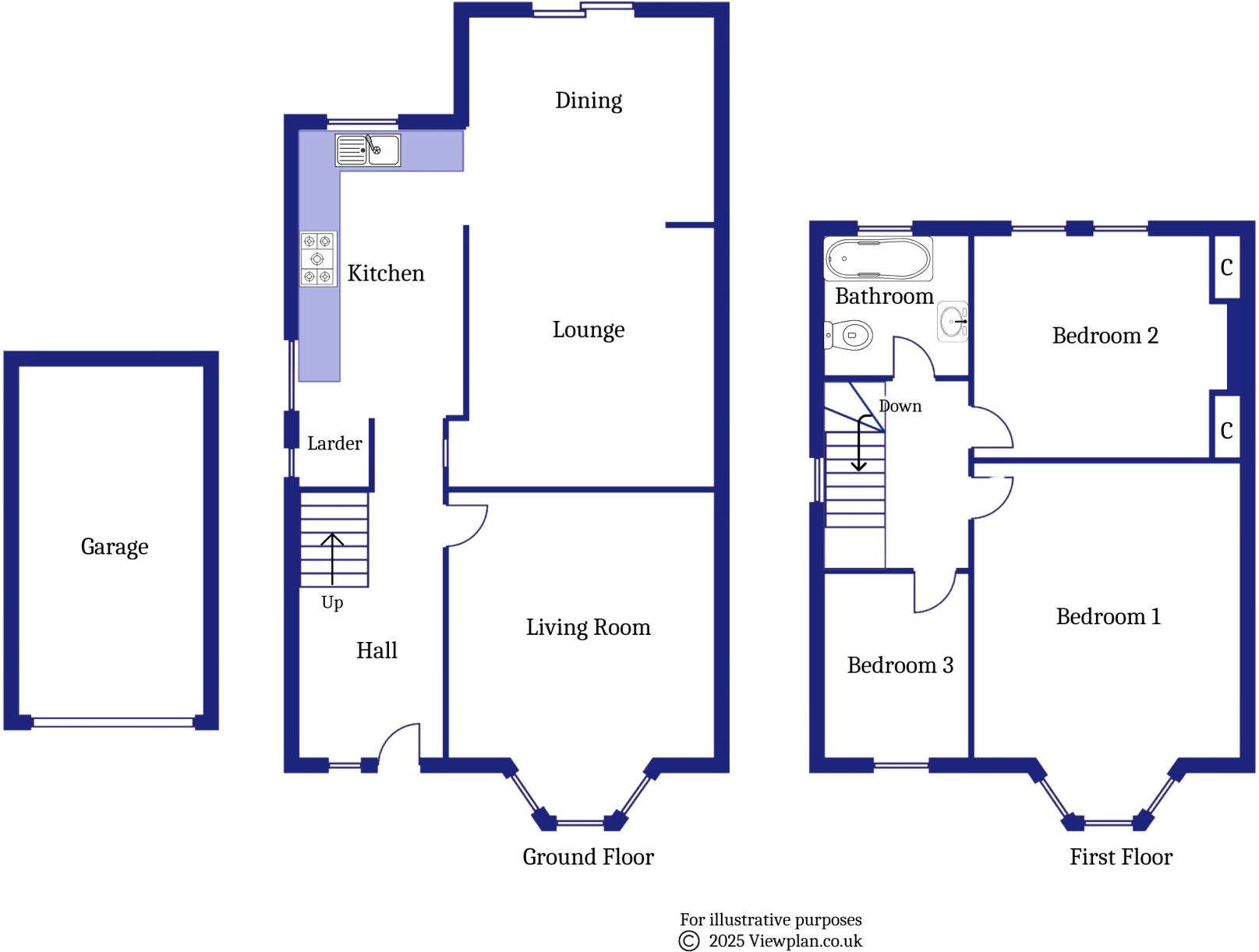 Mountjoy Avenue, Penarth floorplan