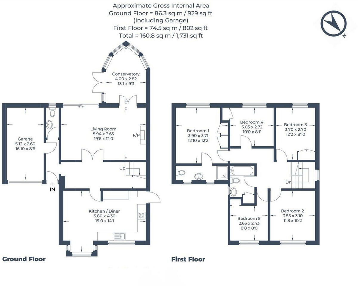 Short Massey, Olney, MK46 floorplan