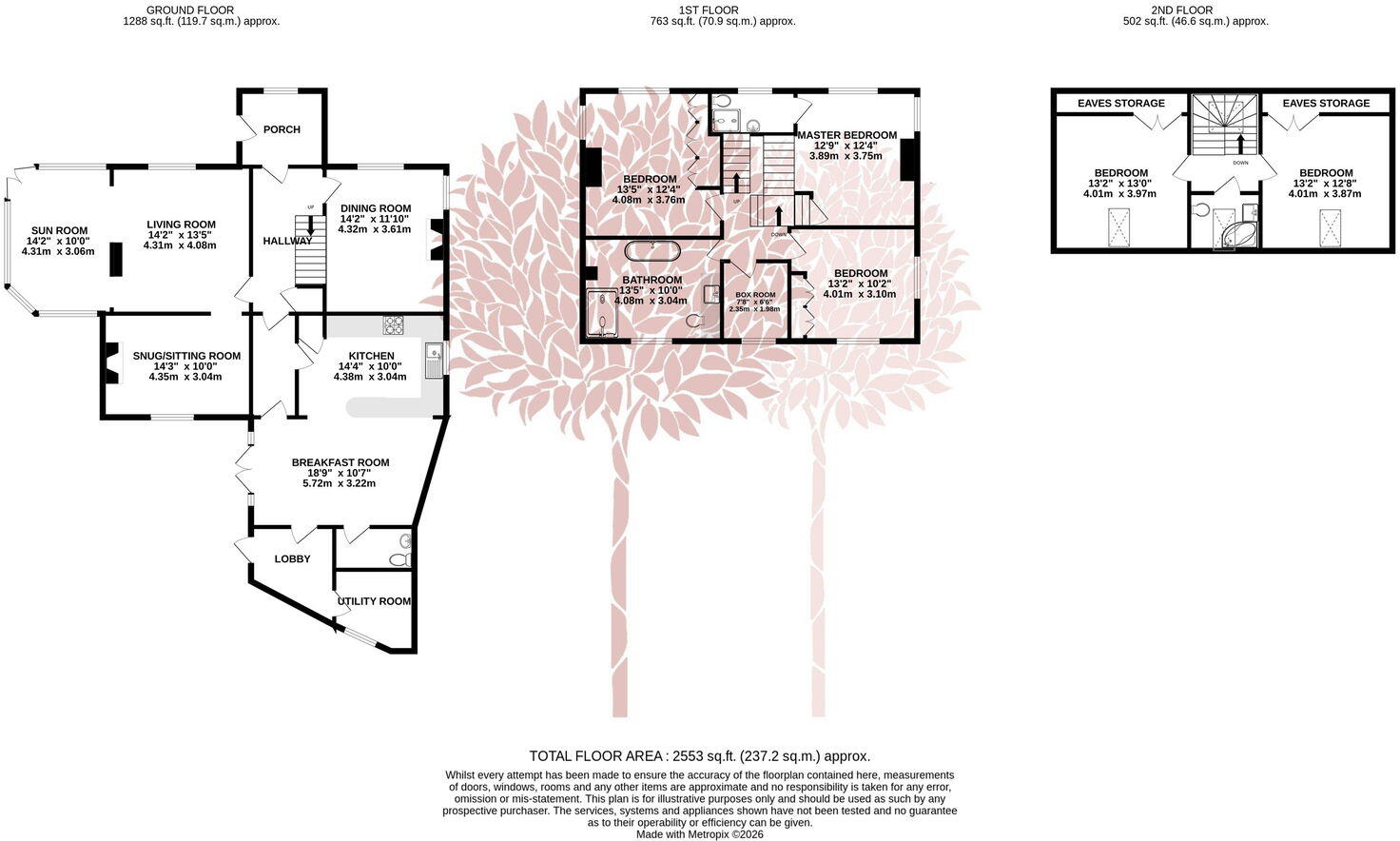 Bristol Road, Congresbury floorplan