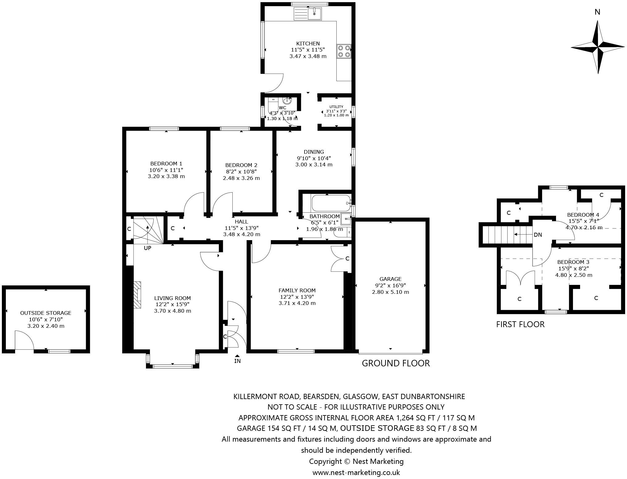 Killermont Road, Bearsden floorplan