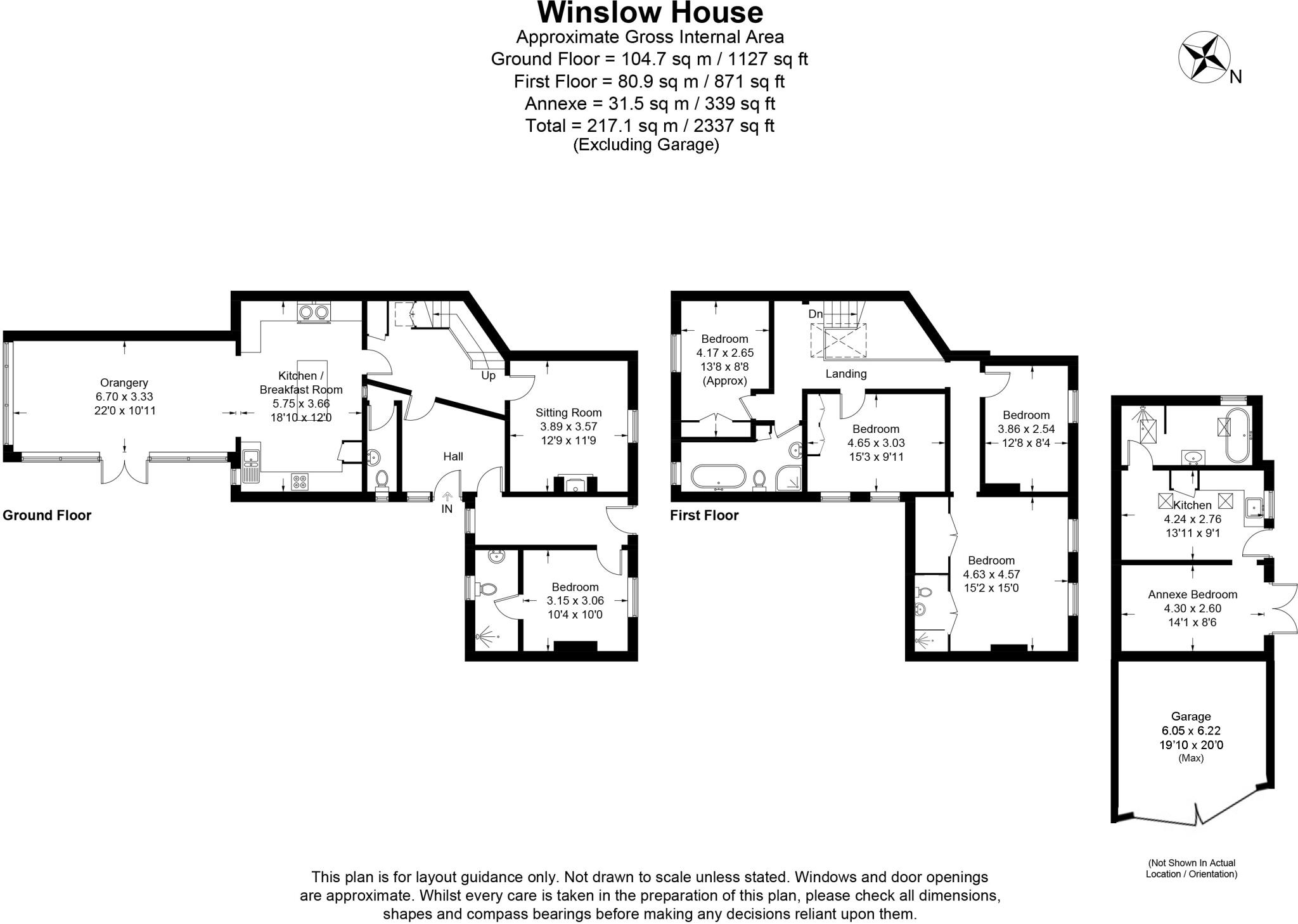 Middle Street, Dunston, Lincoln, Lincolnshire, LN4 floorplan