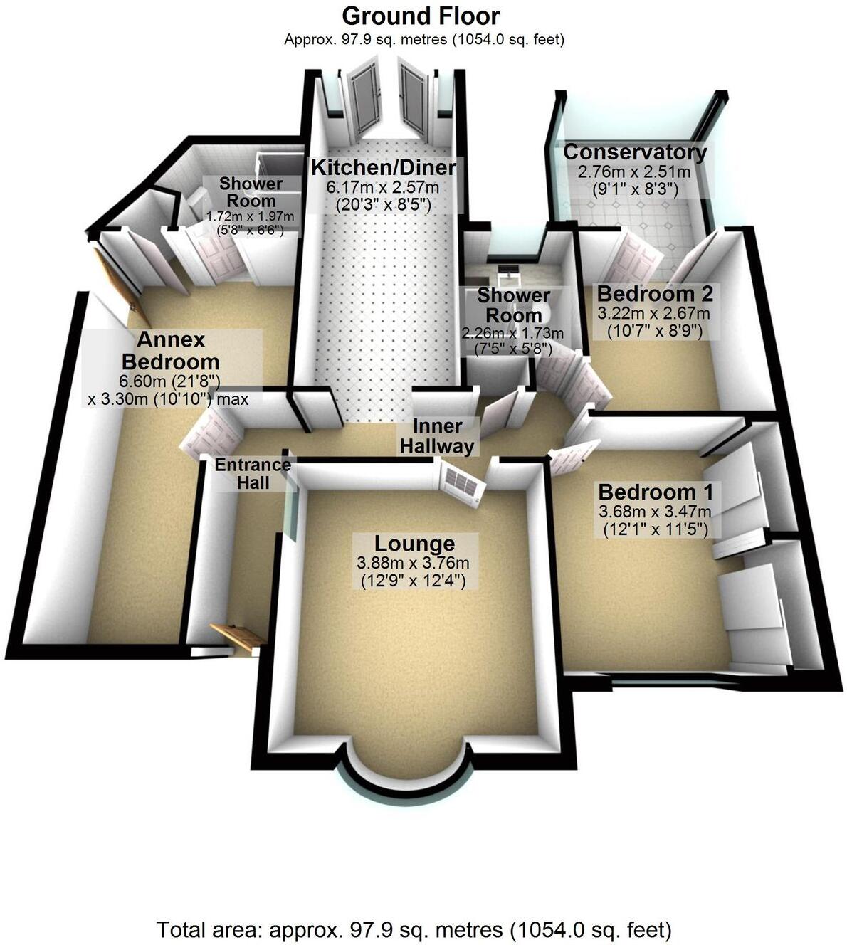Ridgeway, Wellingborough, NN8 floorplan