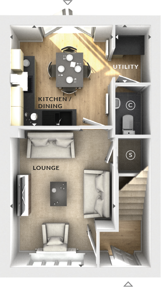 Ranville Place,
Hinckley, 
LE10 3JW floorplan