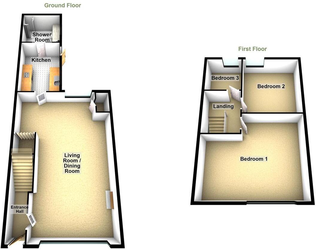 Station Road, Loftus, Saltburn-By-The-Sea floorplan