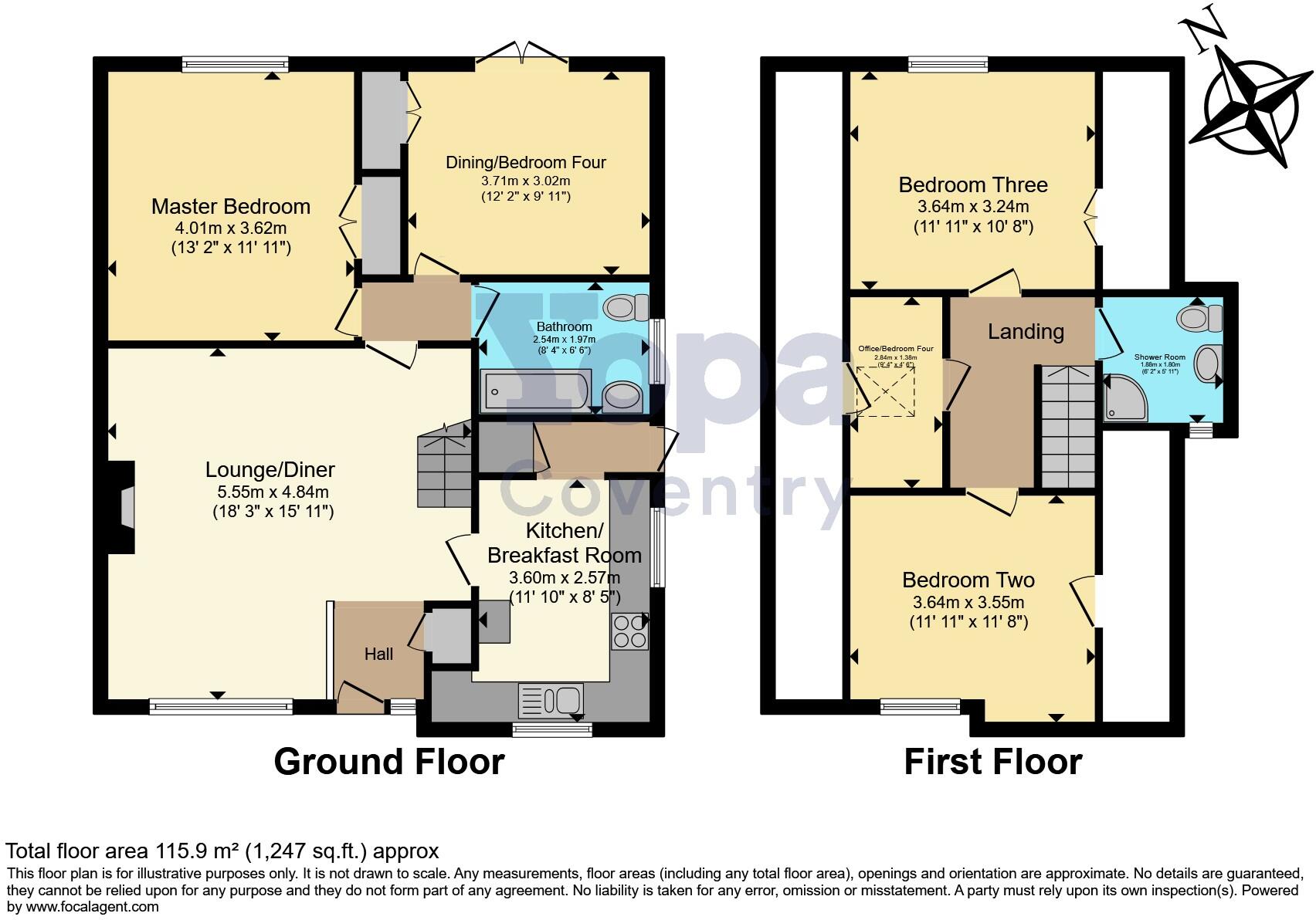Lawford Close, Coventry, CV3 floorplan