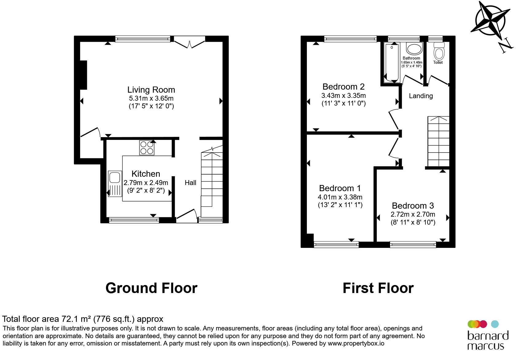 London Road, Mitcham floorplan