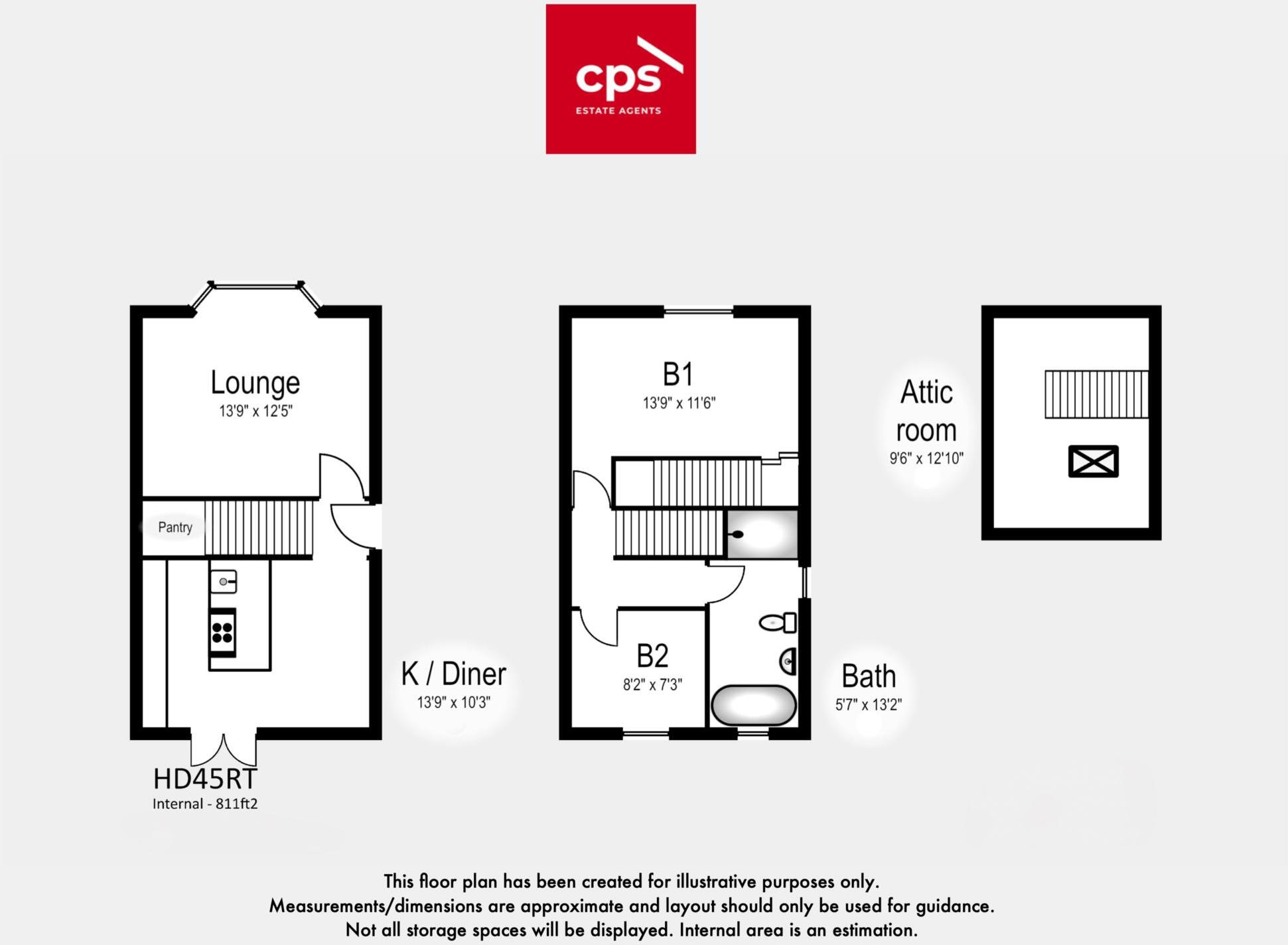 William Street, Huddersfield floorplan