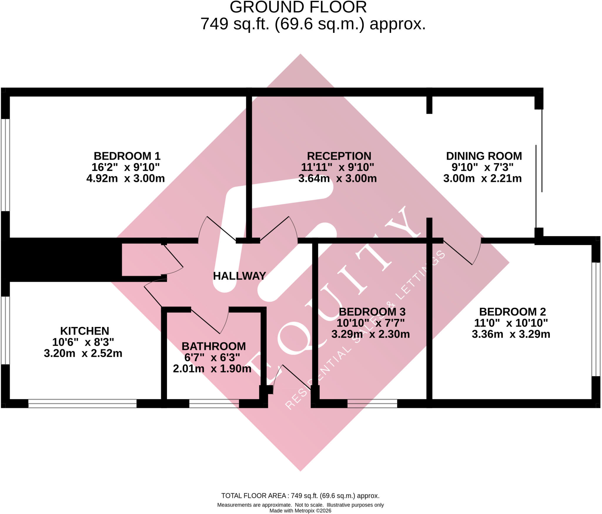 Kennedy Avenue, Enfield, EN3 floorplan