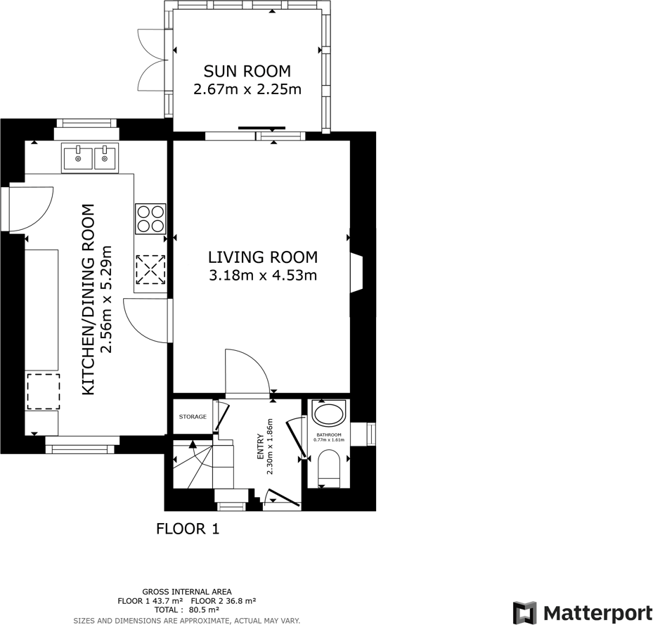 Ashton Drive, Kirk Sandall, Doncaster, DN3 floorplan