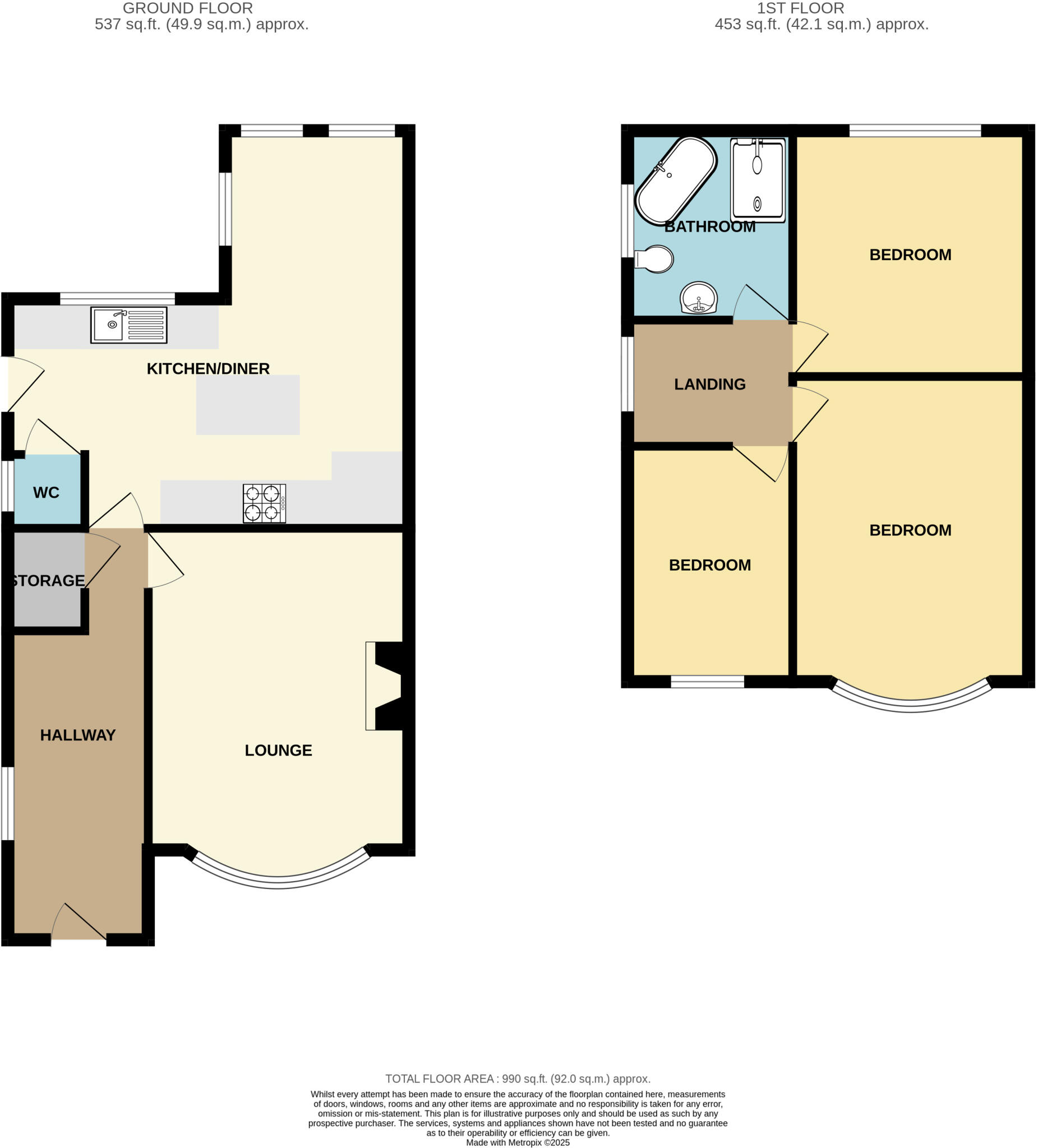 Kingsway, Newby, Scarborough floorplan